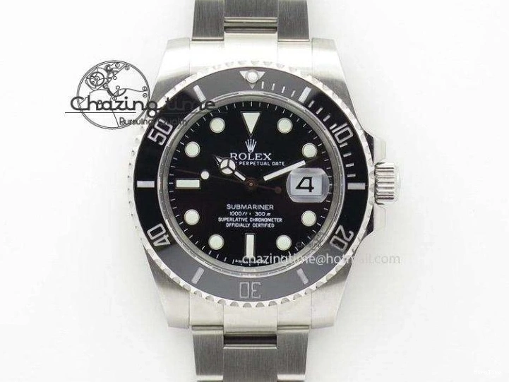 MiroTime 0106 Submariner 16610 LV Green No Rehaut Engraving JF 1:1 Best Edition On SS Bracelet SH ZeroBulk 3543